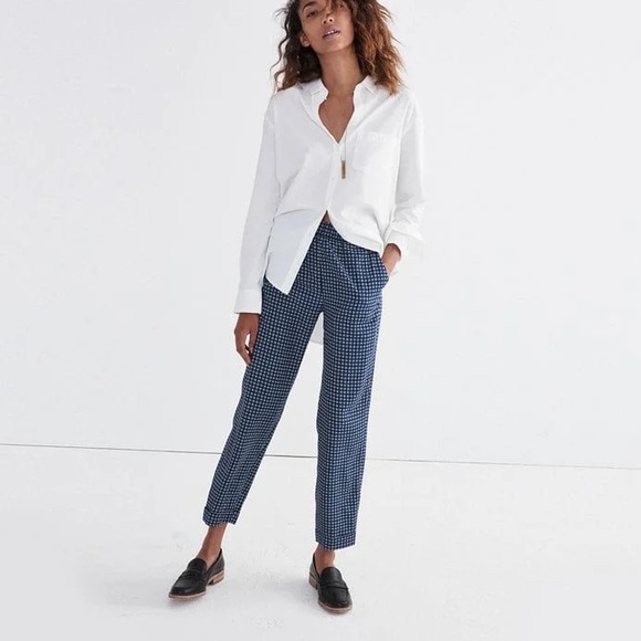 Madewell Pants - Madewell Track Trousers in Ascot Tile